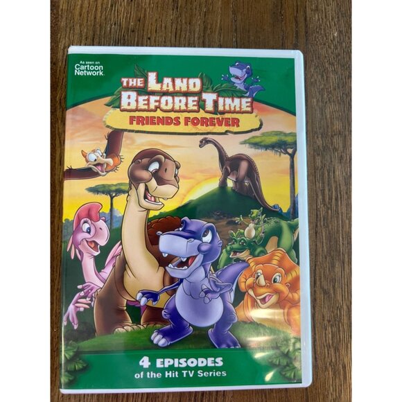 The Land Before Time Friends Forever DVD 4 Episodes Cartoon Network - Picture 1 of 4